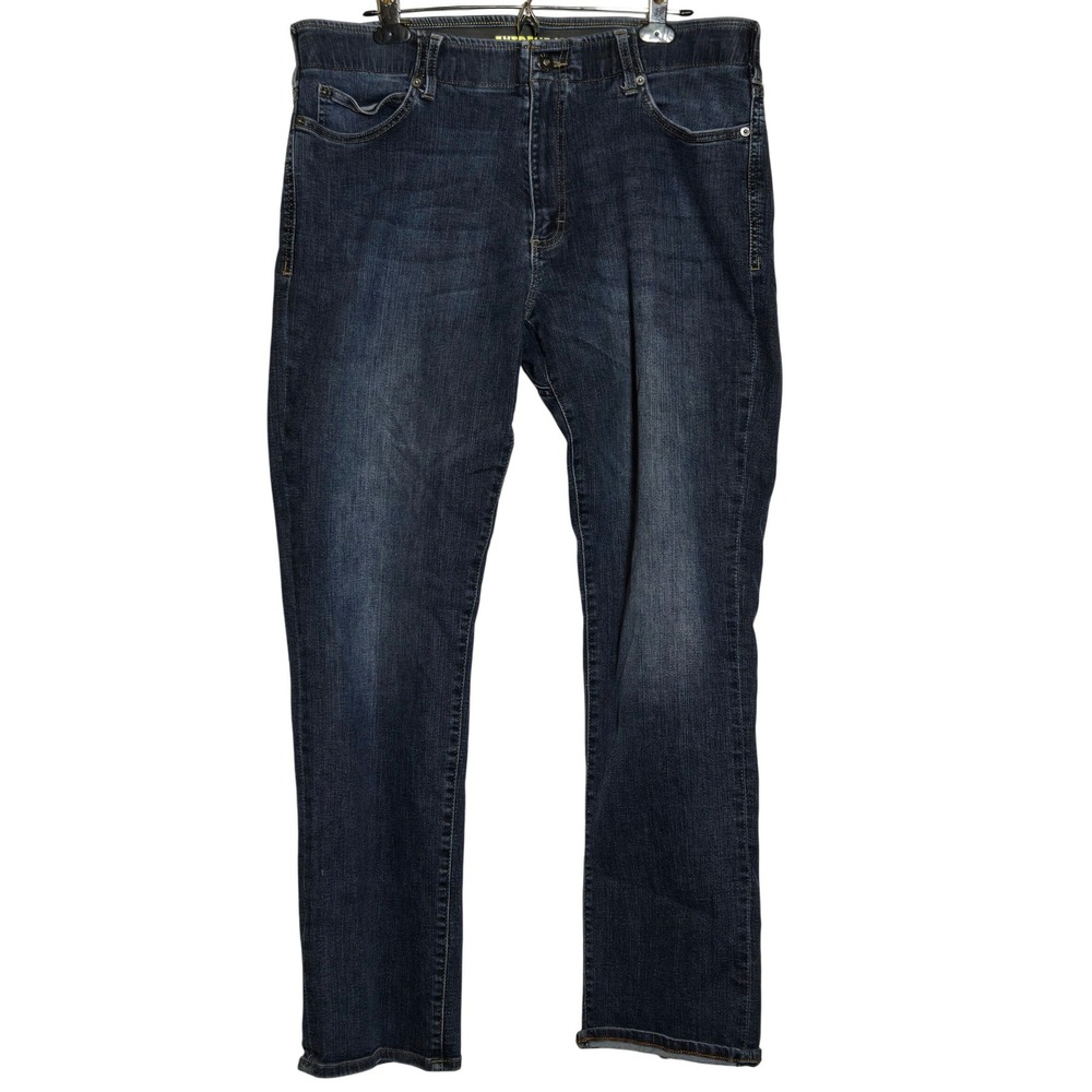 Lee Extreme Motion Mens Straight Fit Tapered Leg Jeans 38x32 Work Casual Stretch